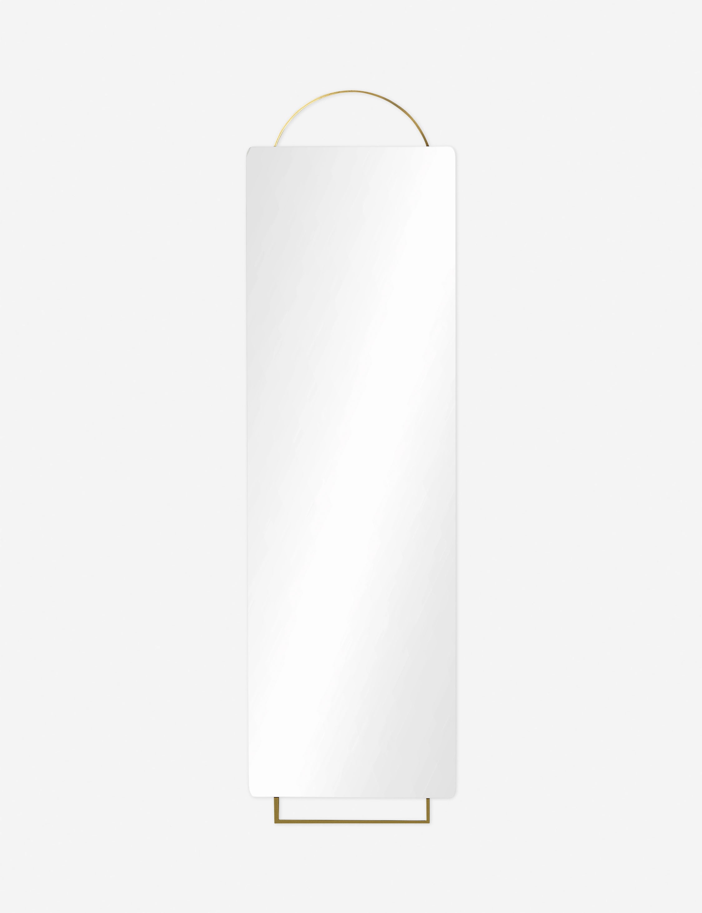 Ferm Living Adorn Full Length Mirror - Modern Floor Mirror for Bedroom, Living Room & Entryway Decor