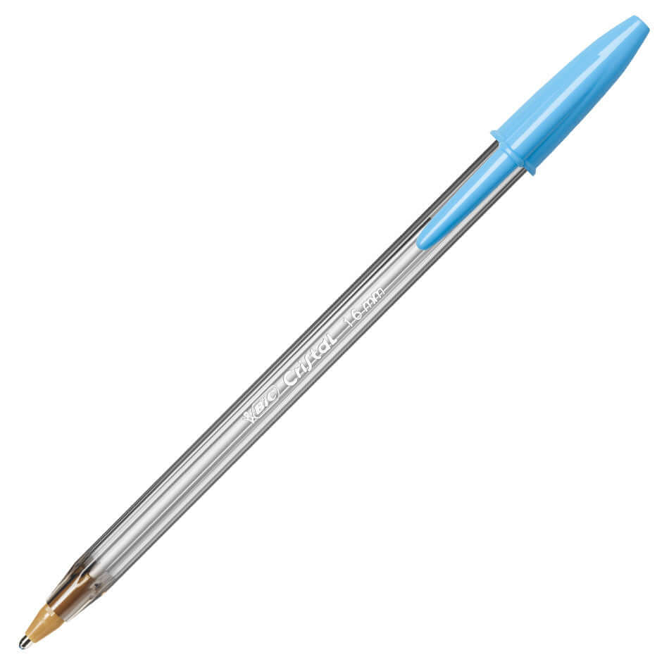 BIC Cristal Fun Ballpoint Pen - 10 Pack, Medium Point (1.0mm), Assorted Colors - Smooth Writing for School, Office & Home Use