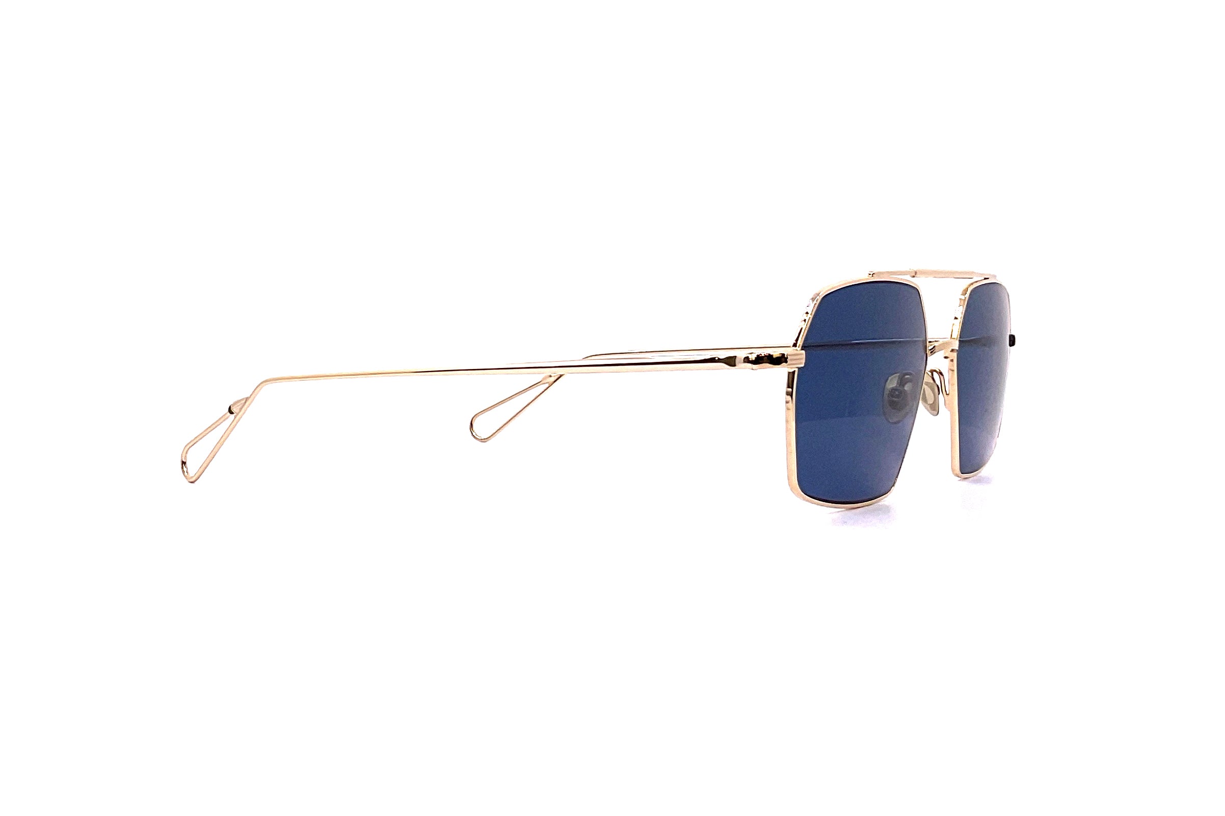 Ahlem Haussman Sun Champagne Sunglasses - Luxury UV Protection for Women & Men - Perfect for Beach, Travel & Outdoor Activities