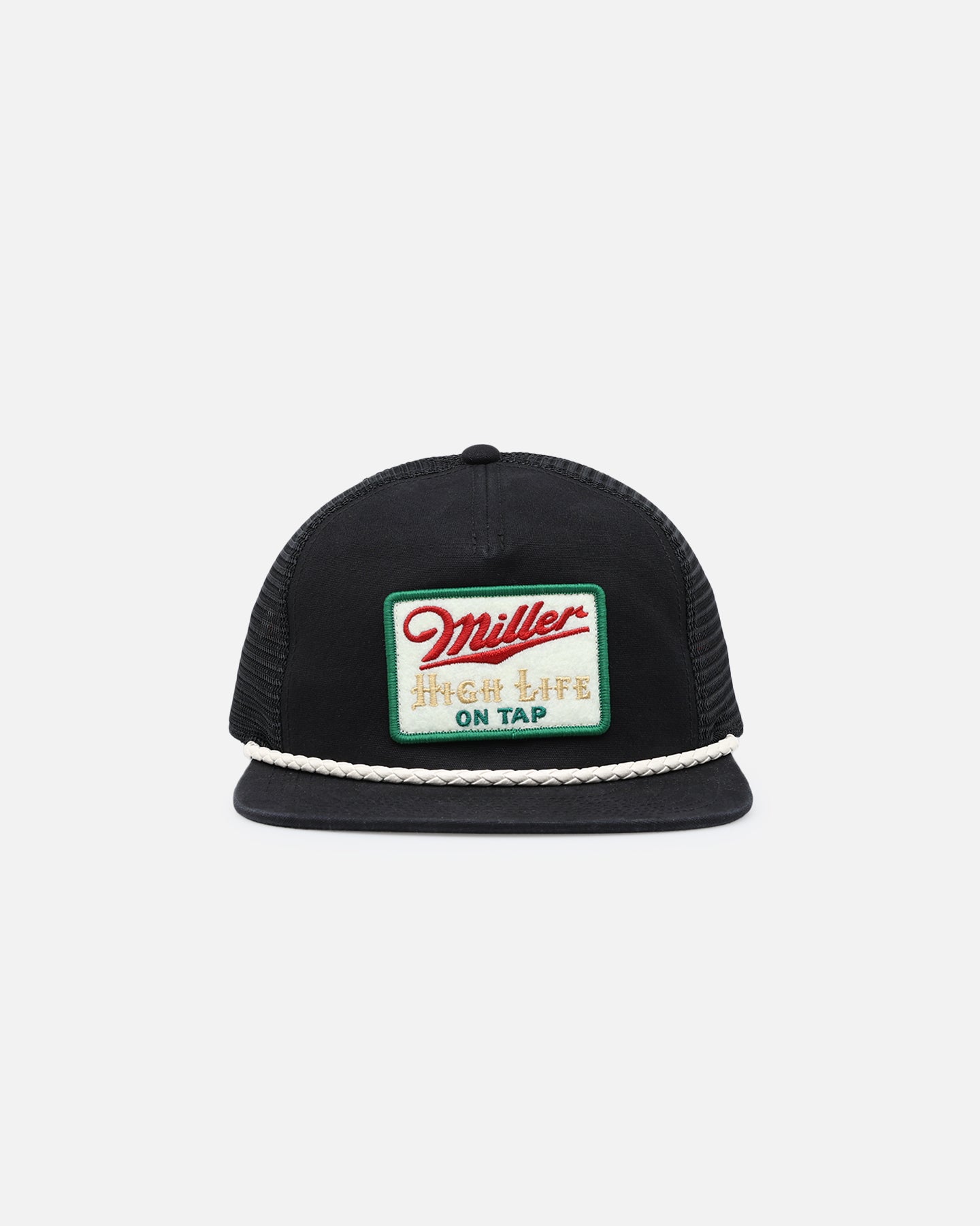 American Needle Wyatt Trucker Snapback Black Hat - Vintage Baseball Cap for Men & Women - Perfect for Casual Wear, Sports & Outdoor Activities