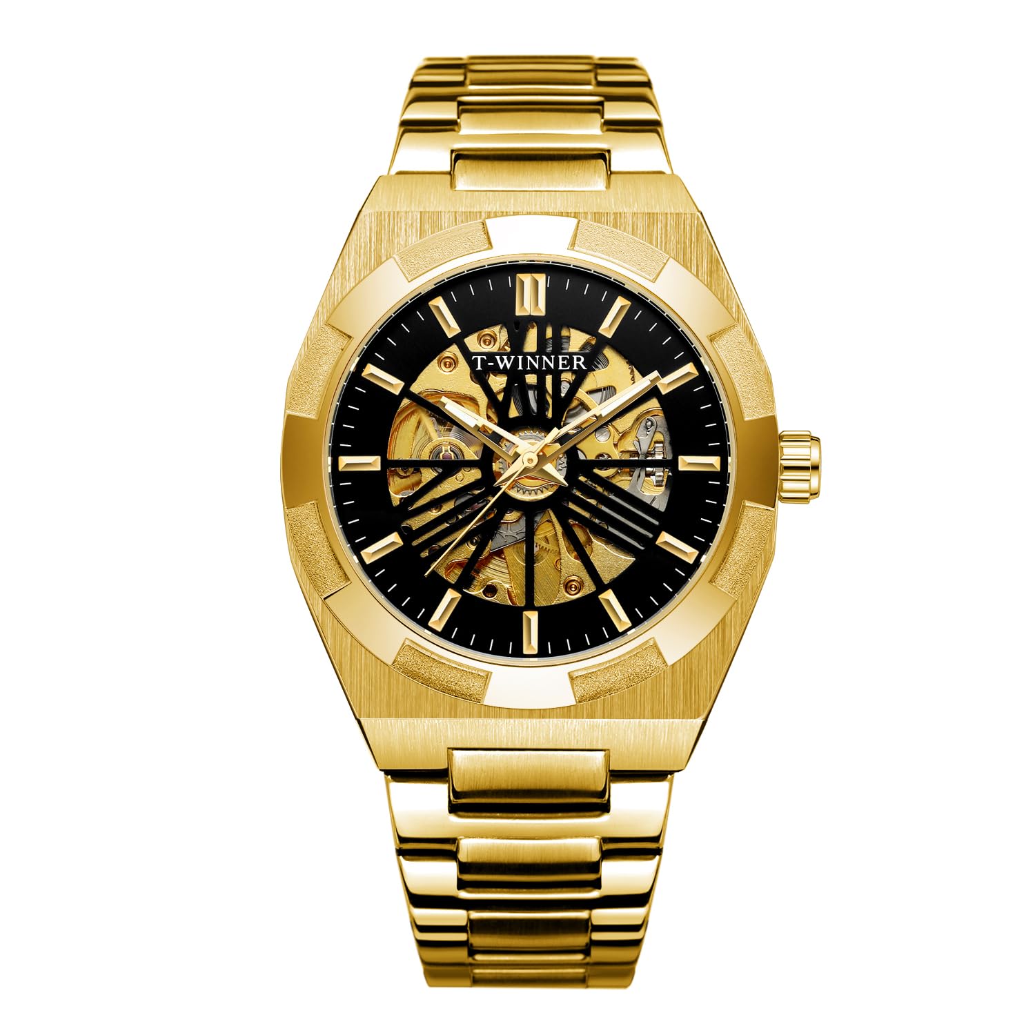 FORSINING Men's Automatic Dress Watch - Waterproof Analog Wristwatch with Stainless Steel Band | Perfect for Business, Formal Events & Everyday Wear