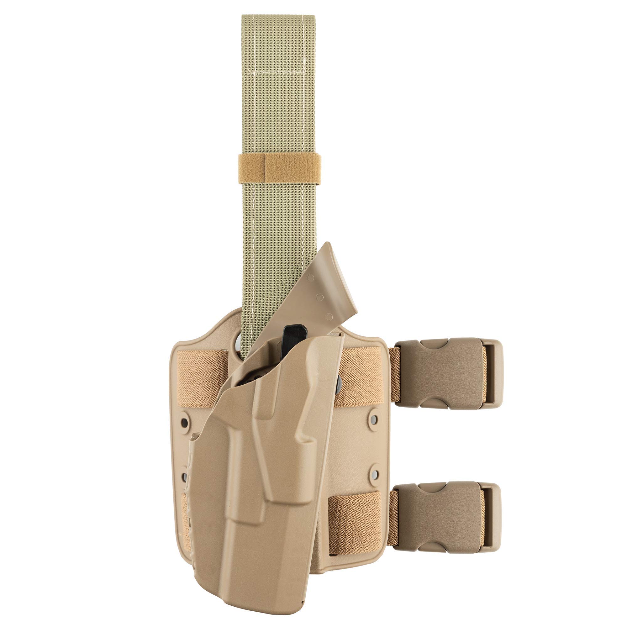 Safariland 7384 ALS Tactical Holster - Right Hand Thigh Rig for Duty, Military & Outdoor Use