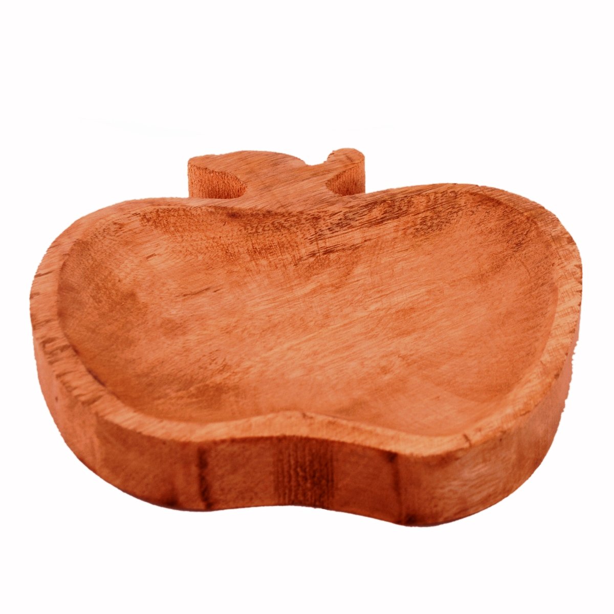 Purpledip Wooden Serving Tray - Handcrafted Snack Platter for Fruits, Cookies, Cheese & After Dinner Mints | Perfect for Party Serving, Breakfast in Bed, Coffee Table Decor & Gift Giving (11290)