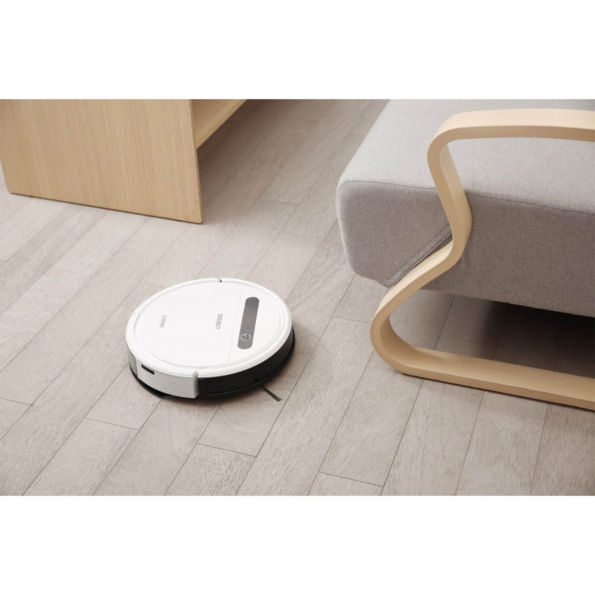 EcoVacs Deebot Ozmo 610 Smart Robot Vacuum Cleaner with Wi-Fi, Strong Suction & Mopping for Hardwood Floors & Carpets - Perfect for Pet Hair, Daily Cleaning & Smart Home