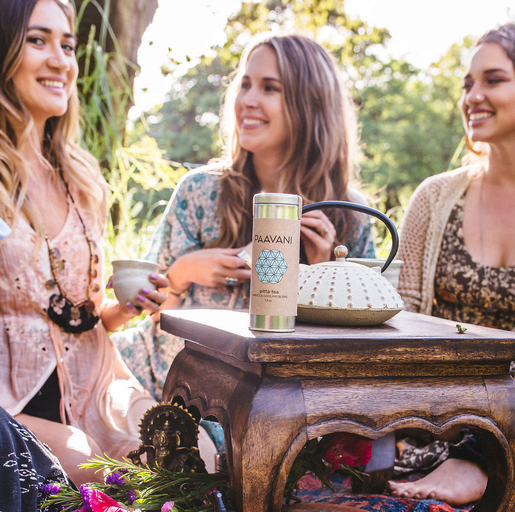 Cool & Calm Blend Ayurvedic Tea for Pitta Balance | Herbal Stress Relief & Relaxation | Perfect for Yoga, Meditation & Evening Wind Down