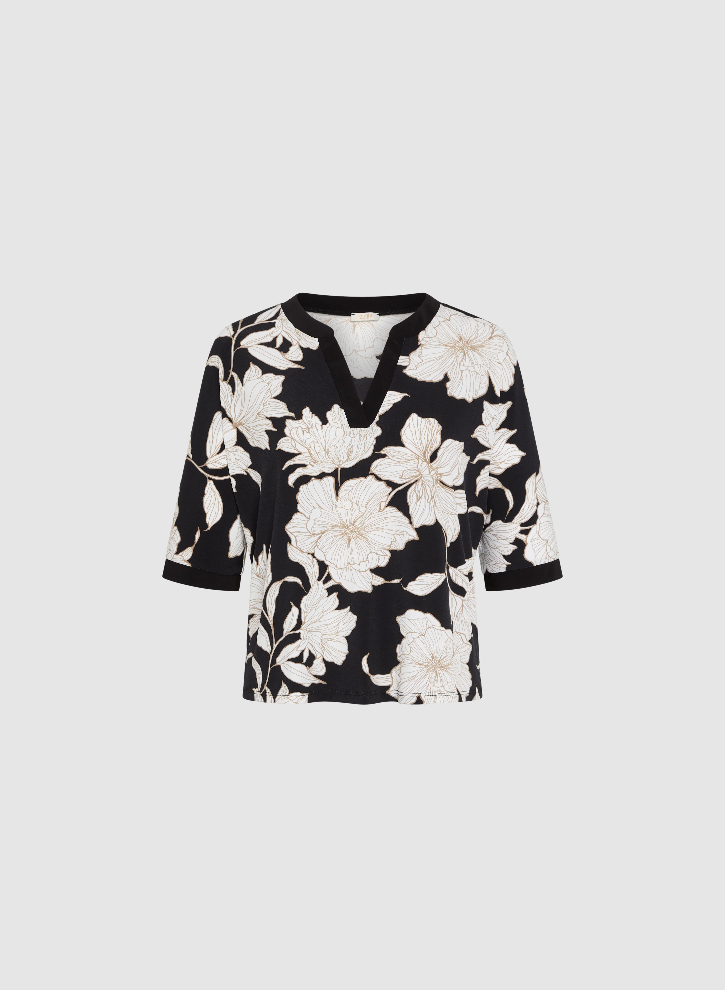 Floral Print Women's Blouse - Stylish Flowy Tops for Spring & Summer | Casual & Office Wear