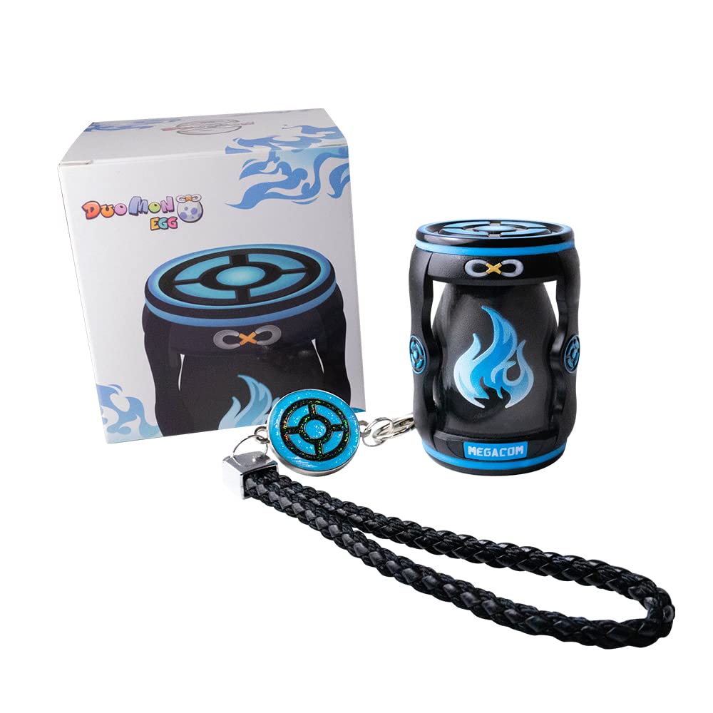 Megacom DuoMon Egg Pokemon Go Plus Accessory - Auto Catch, Spin, Fast XP & Candy, Dual Account Support, One-Touch Reconnect | Perfect for Gaming on the Go & Background Play