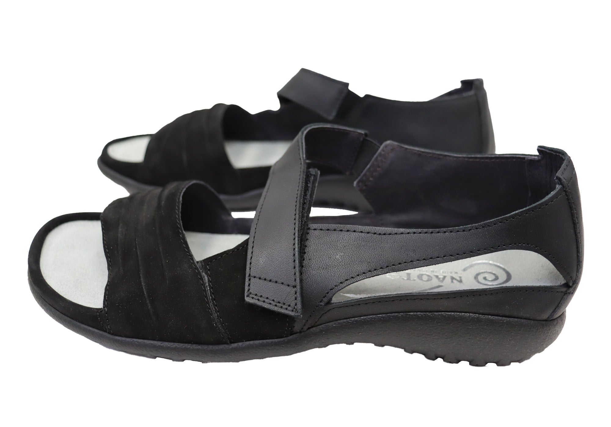 Naot Papaki Women's Comfort Cushioned Orthotic Friendly Leather Sandals - Supportive Walking Shoes for Travel, Work & Everyday Wear