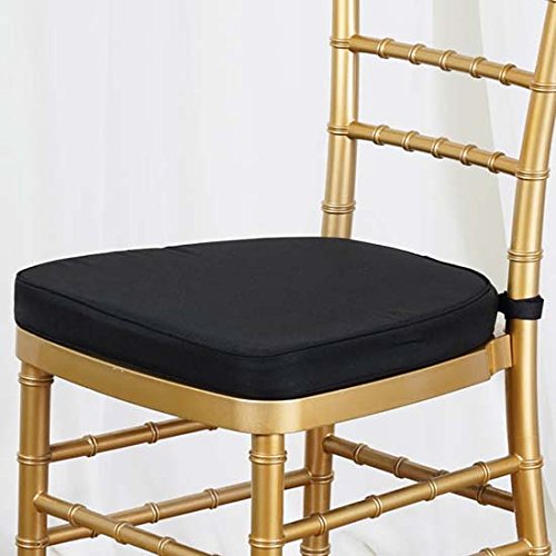 100PCS Black Chiavari Chair Cushions - 2