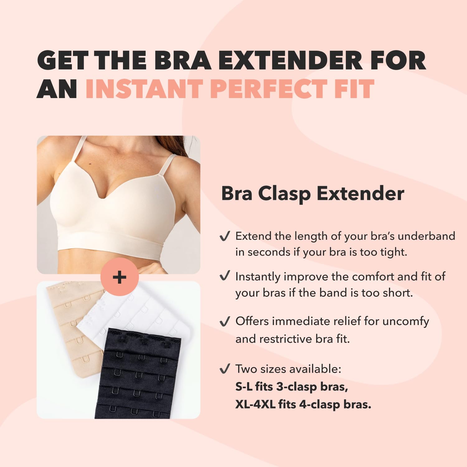 **Shapermint Women's Supportive Wireless Bras - Plus Size Bralettes & Comfortable Lingerie for Everyday Wear, Lounge & Sleep**