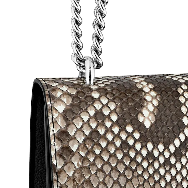 Louis Vuitton MyLockMe BB Roccia Python Leather Crossbody Bag - Luxury Designer Handbag for Women, Perfect for Date Night & Evening Events