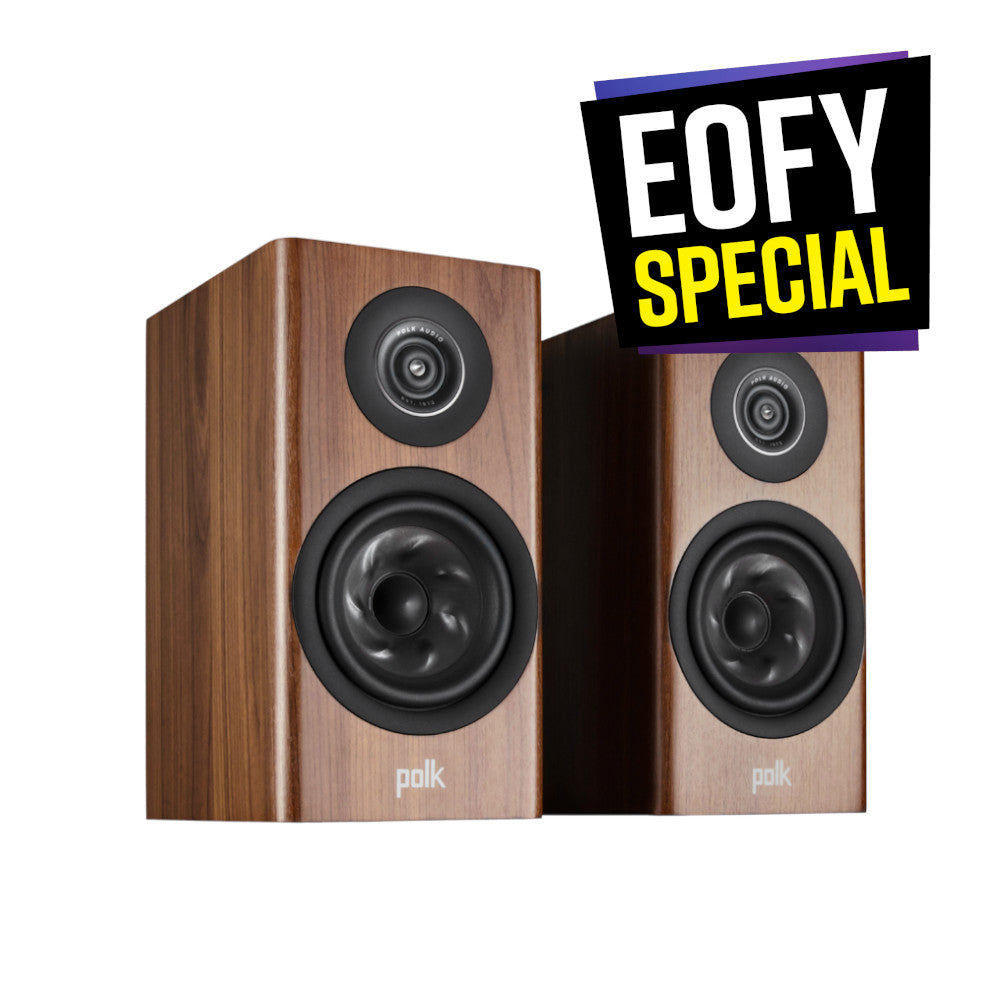 Polk Audio Reserve R200 High-Performance Bookshelf Speakers - Premium Sound Quality for Home Theater & Music Listening - Perfect for Living Rooms, Studios & Audiophiles