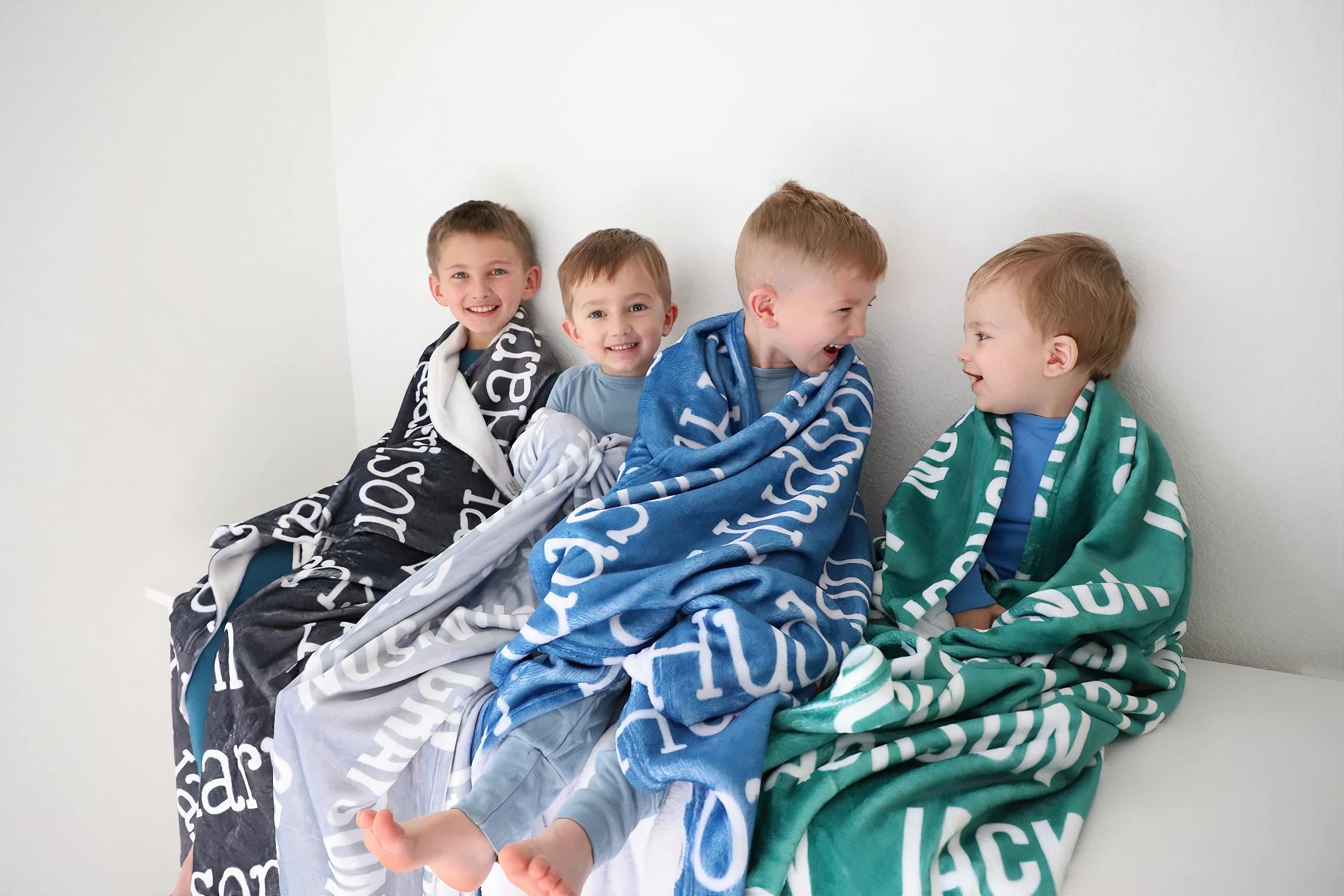 Custom Baby Blanket Personalized with Name - Perfect Newborn Gift for Boys & Girls | Baby Shower, Birthday, Christening