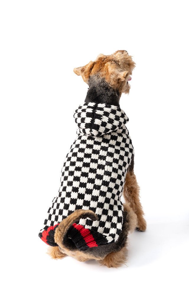 Checker Board Hoodie Sweater for Men & Women | Soft Cotton Pullover with Classic Checker Pattern | Perfect for Casual Wear, Street Style & Outdoor Activities