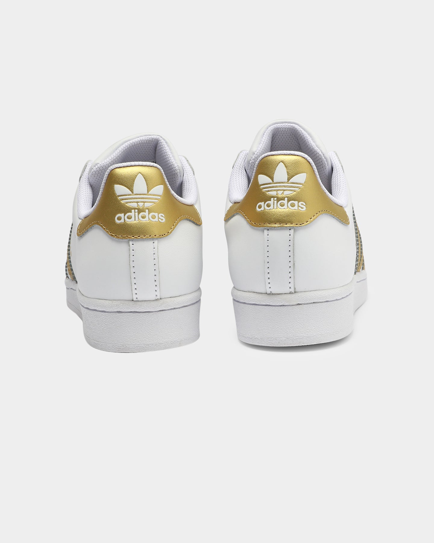Adidas Women's Superstar Sneakers White/Gold - Classic Casual Shoes for Women | Perfect for Everyday Wear, Gym & Street Style