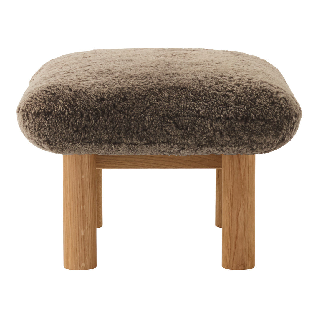 Brasilia Ottoman - Modern Round Storage Ottoman with Lift Top, Upholstered Footrest Stool for Living Room, Bedroom & Office - Perfect for Extra Seating, Storage & Home Decor