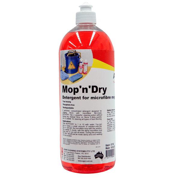 Fast-Drying Agar Mop Detergent - Quick Dry Floor Cleaner for Hardwood, Tile & Laminate - Perfect for Homes, Offices & High-Traffic Areas