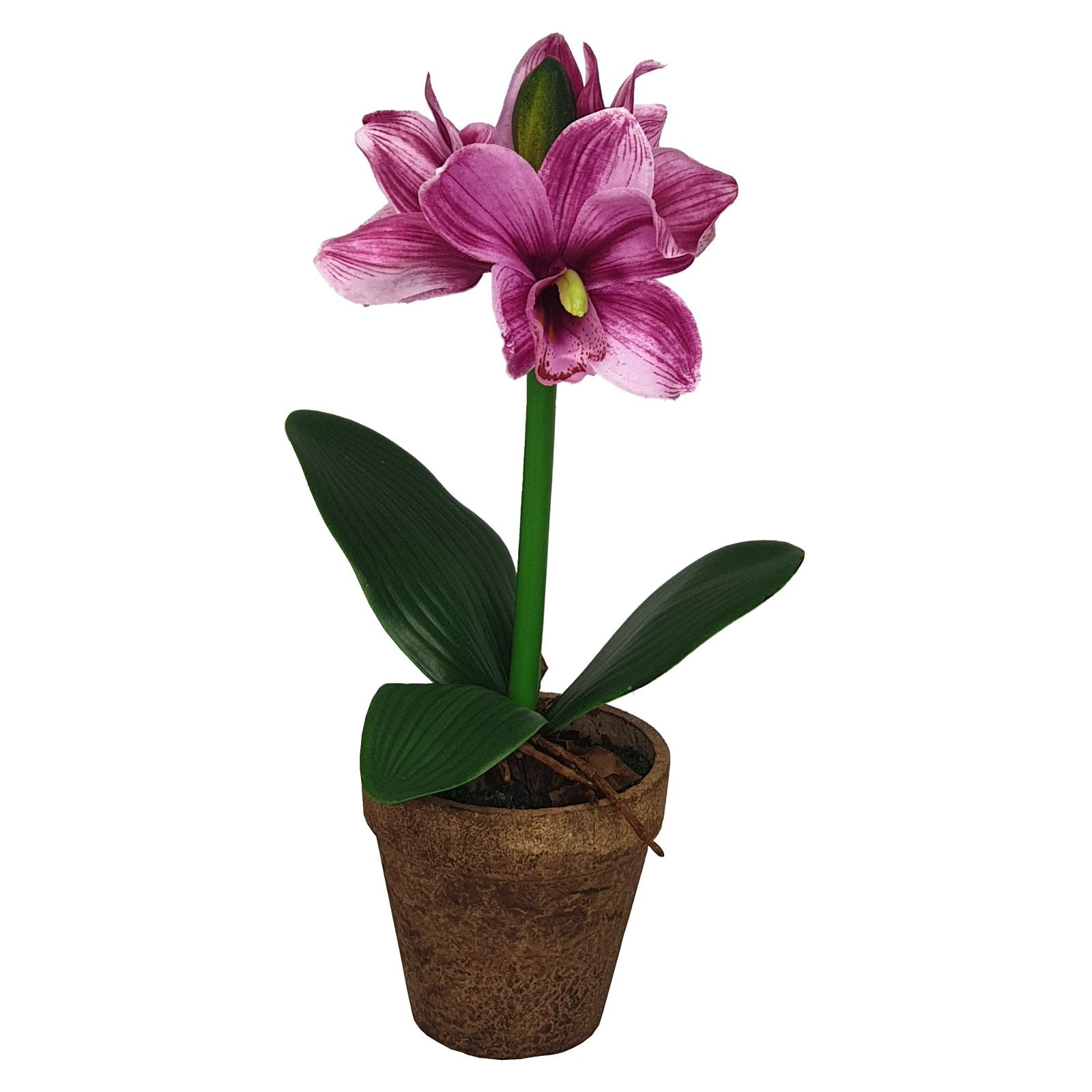 40cm Pink Flower Artificial Plant - Realistic Home Decor for Living Room, Bedroom & Office - Criterion Brand
