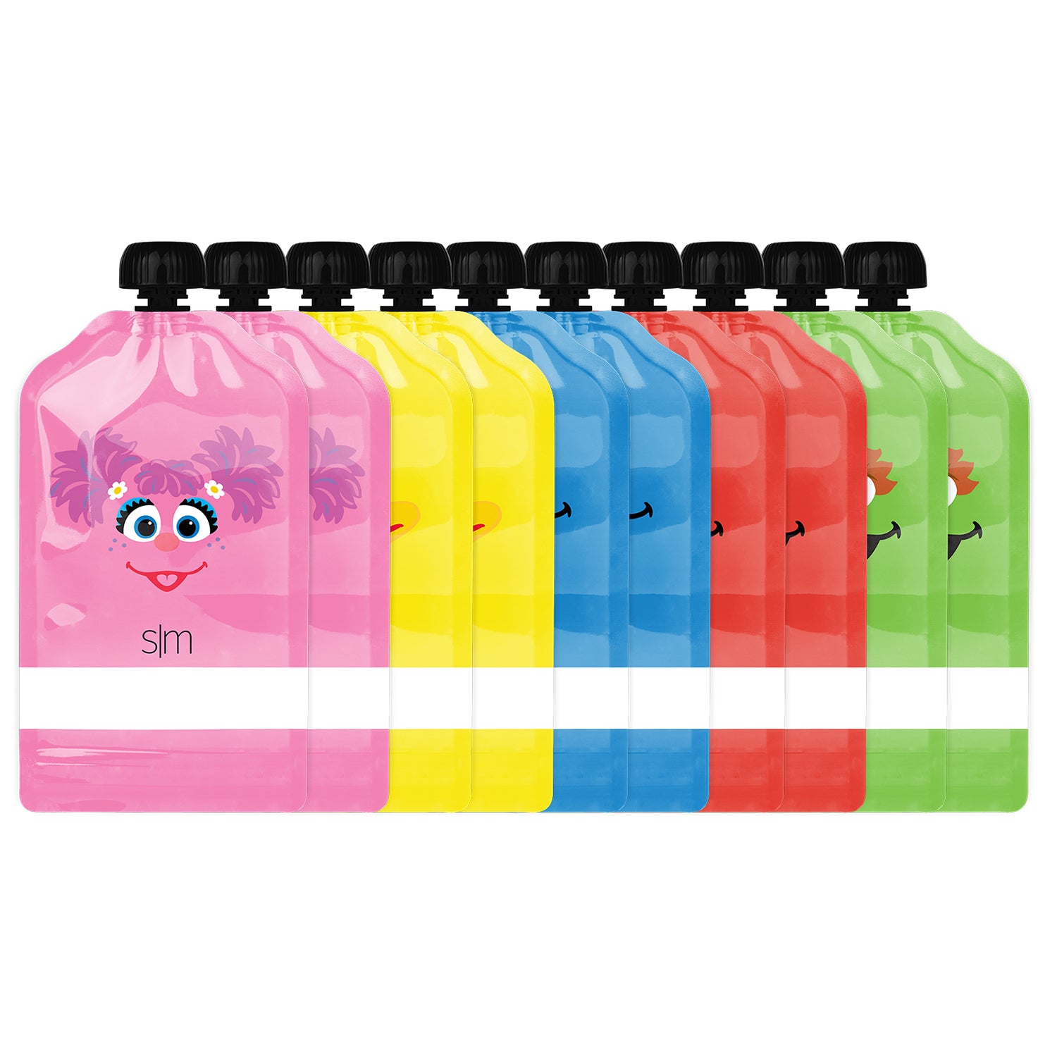 Joey Reusable Food Pouches for Kids - BPA Free, Leak Proof, Eco-Friendly Snack & Baby Food Storage - Perfect for On-the-Go, School Lunches & Outdoor Activities