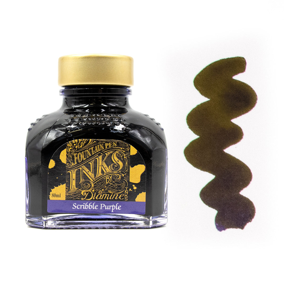 Premium Diamine Ink Bottle 80ml - Vibrant Fountain Pen Ink for Calligraphy, Journaling & Artistic Writing - Smooth Flow & Rich Colors