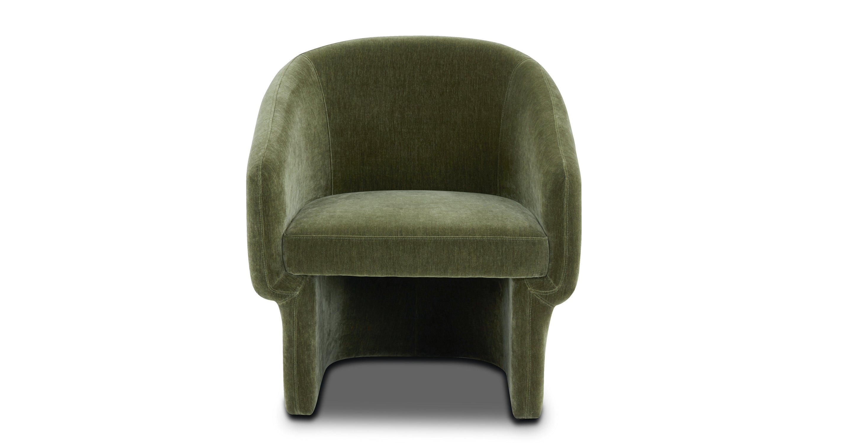 Sloan Lounge Chair - Modern Accent Chair for Living Room, Bedroom & Office - Comfortable Upholstered Armchair with Wooden Legs - Perfect for Relaxing, Reading & Decorating Your Home