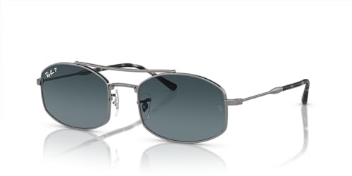 Gunmetal/Blue Gradient Polarized