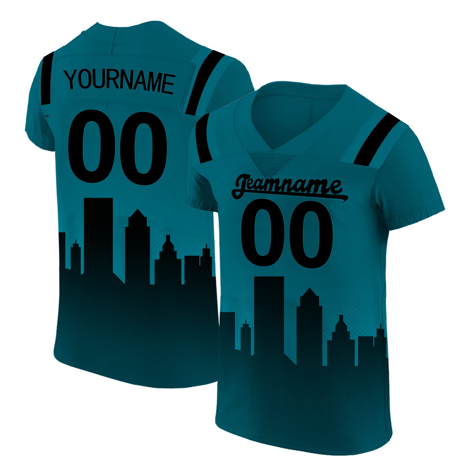 Custom Stitched Personalized Football Jerseys with Name & Number - Fan Jerseys for Men, Women & Boys - Perfect Gift for Soccer Fans & Game Day Outfits