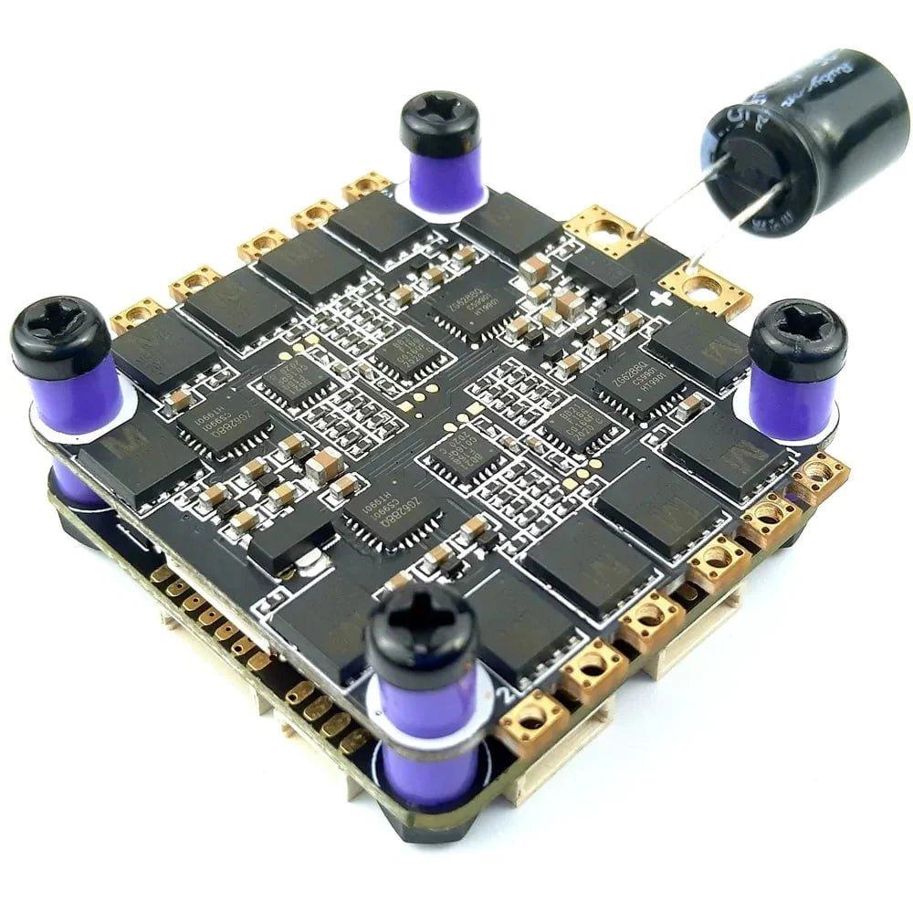 DarwinFPV F405 2-6S 30x30 Flight Controller & 50A 8Bit 4-in-1 ESC Combo Stack - Perfect for FPV Drone Builds and DIY Quadcopter Projects