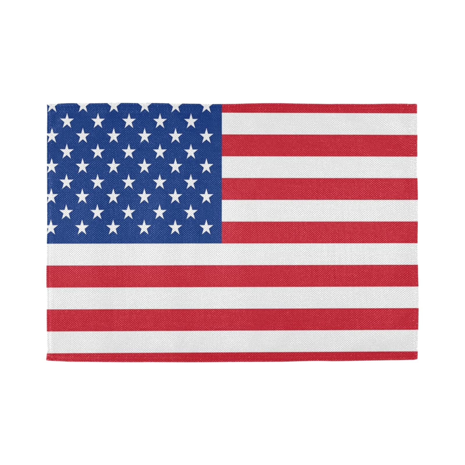 6-Pack American Flag Placemats for Dining Table - 12