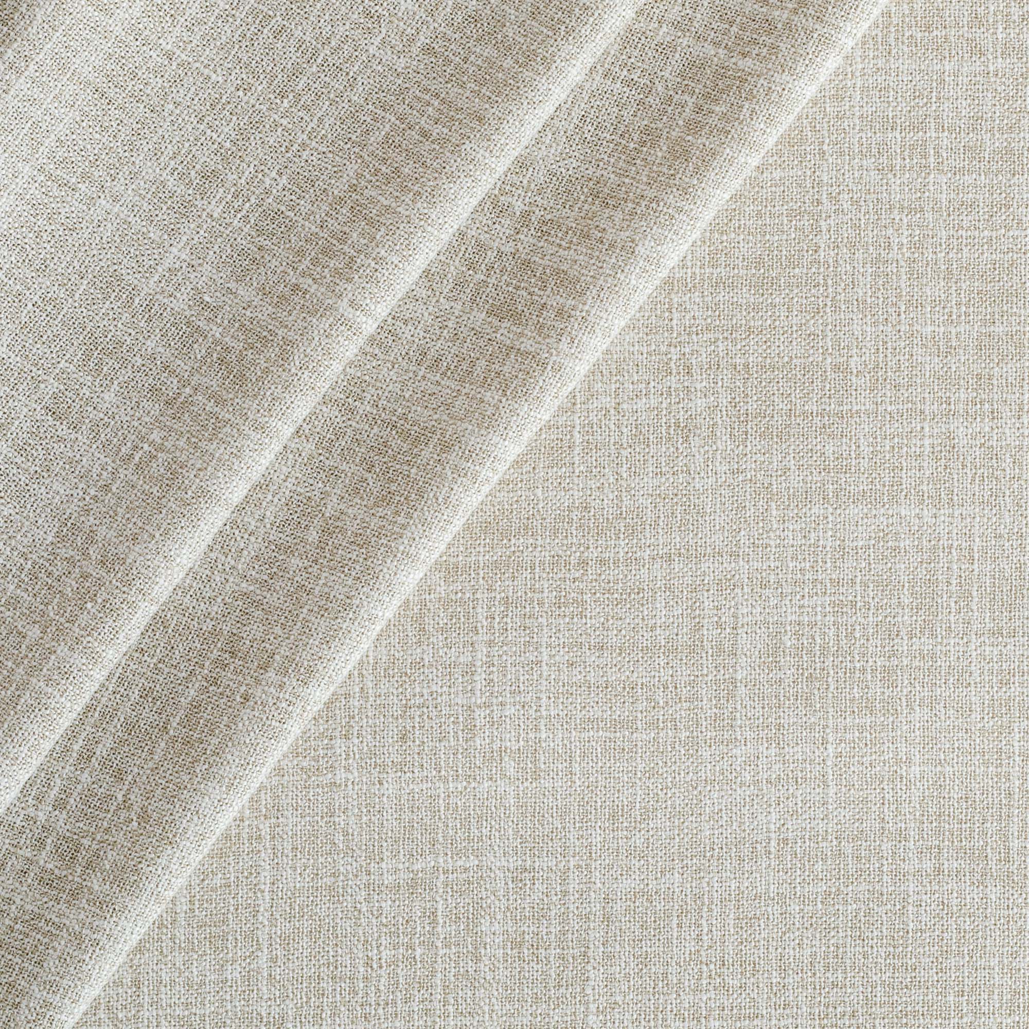 Premium Soho Double Width Sheer Linen Fabric - Lightweight & Breathable for Curtains, Drapes, and Home Decor Projects