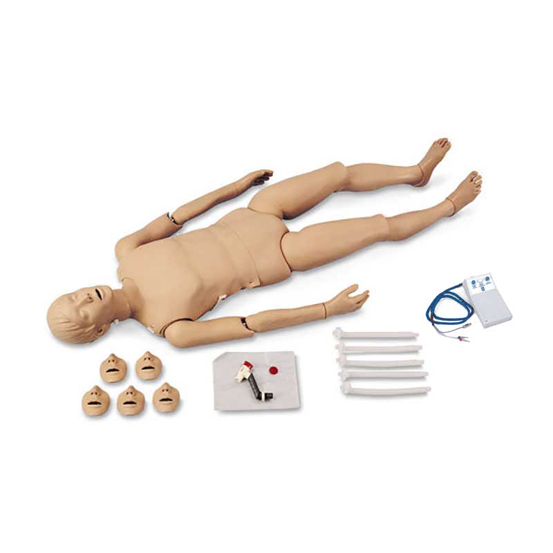 Full Body CPR Training Manikin with Electronic Feedback for Adult & Child - Perfect for First Aid Classes, EMS Training & Home Practice