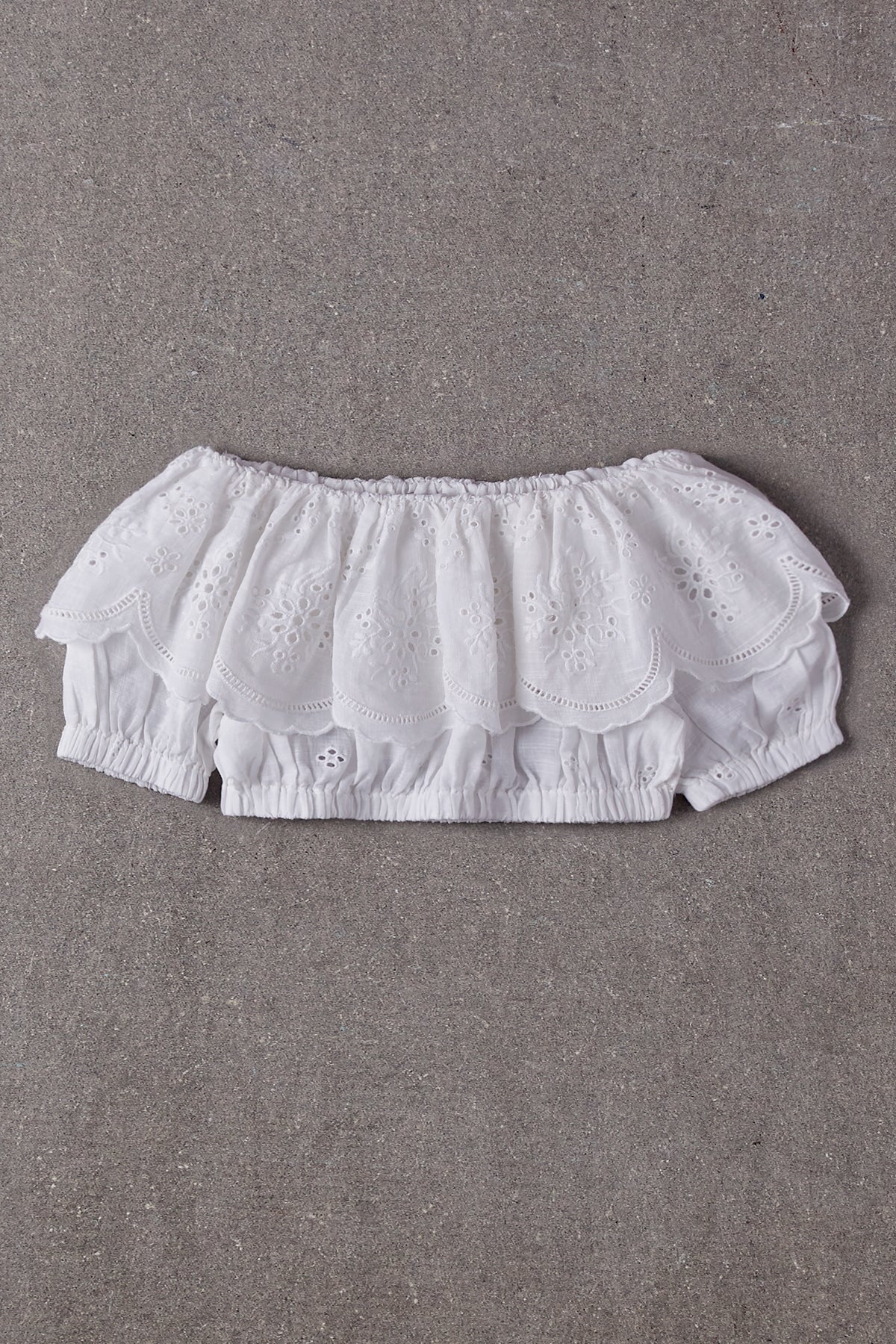 Girls' White Tilly Shirt by Nellystella - Perfect for School, Playdates & Casual Outings