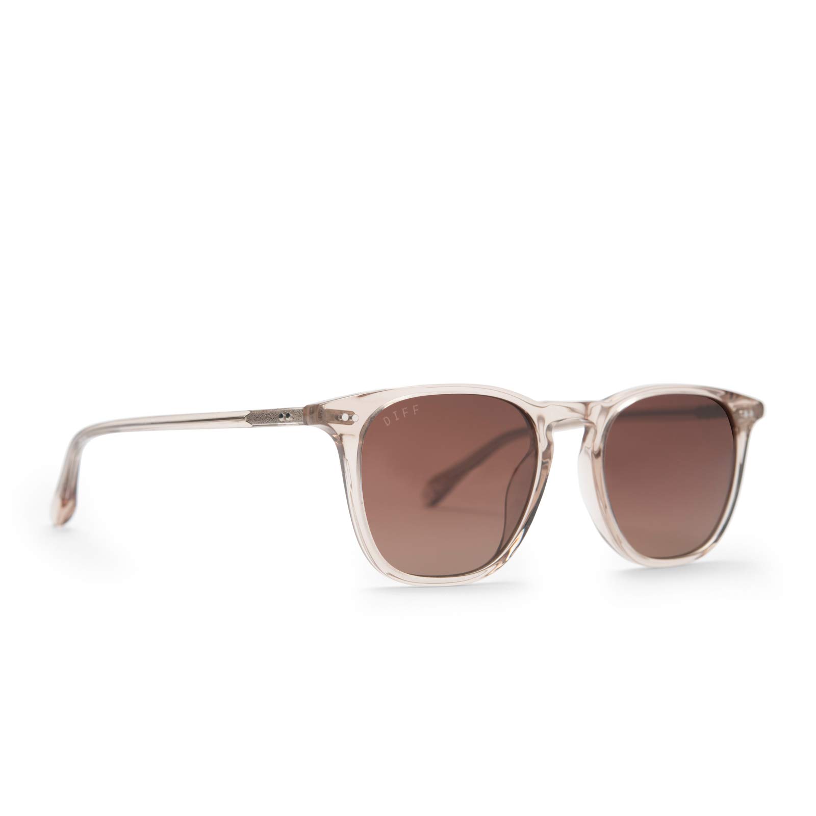 DIFF Maxwell Designer Square Sunglasses for Men & Women - UV400 Polarized Protection - Fashionable & Durable for Driving, Beach & Outdoor Activities