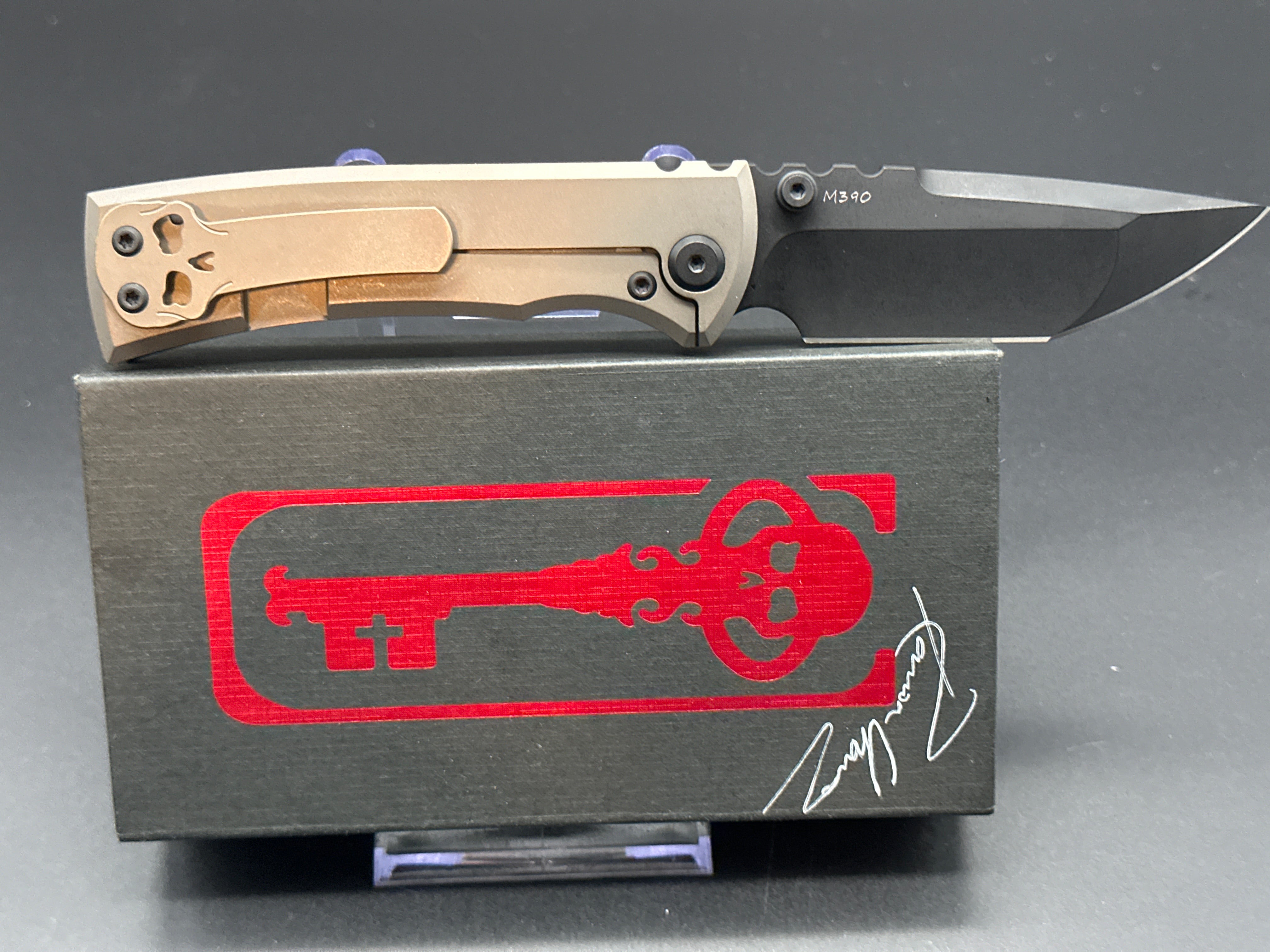 Chaves Exclusive Redencion Folding Knife - Premium Chisel Ground EDC Tactical Knife for Outdoor Camping, Survival & Everyday Carry