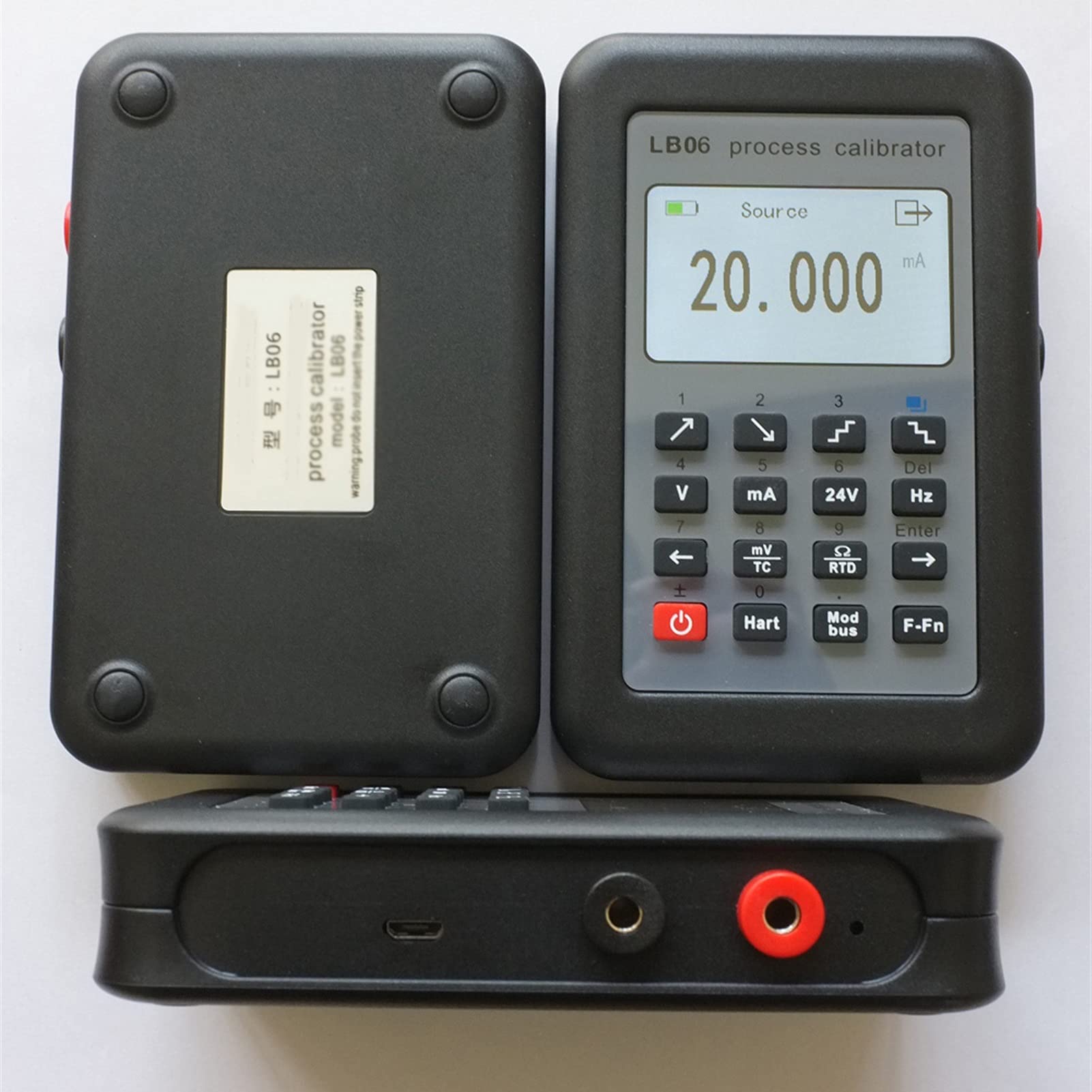 LB06 MODBUS RTU HART Communicator - Process Calibrator for PT100, 4-20mA, 0-10V Signal Calibration | Industrial Instrument Testing & Field Maintenance Tool