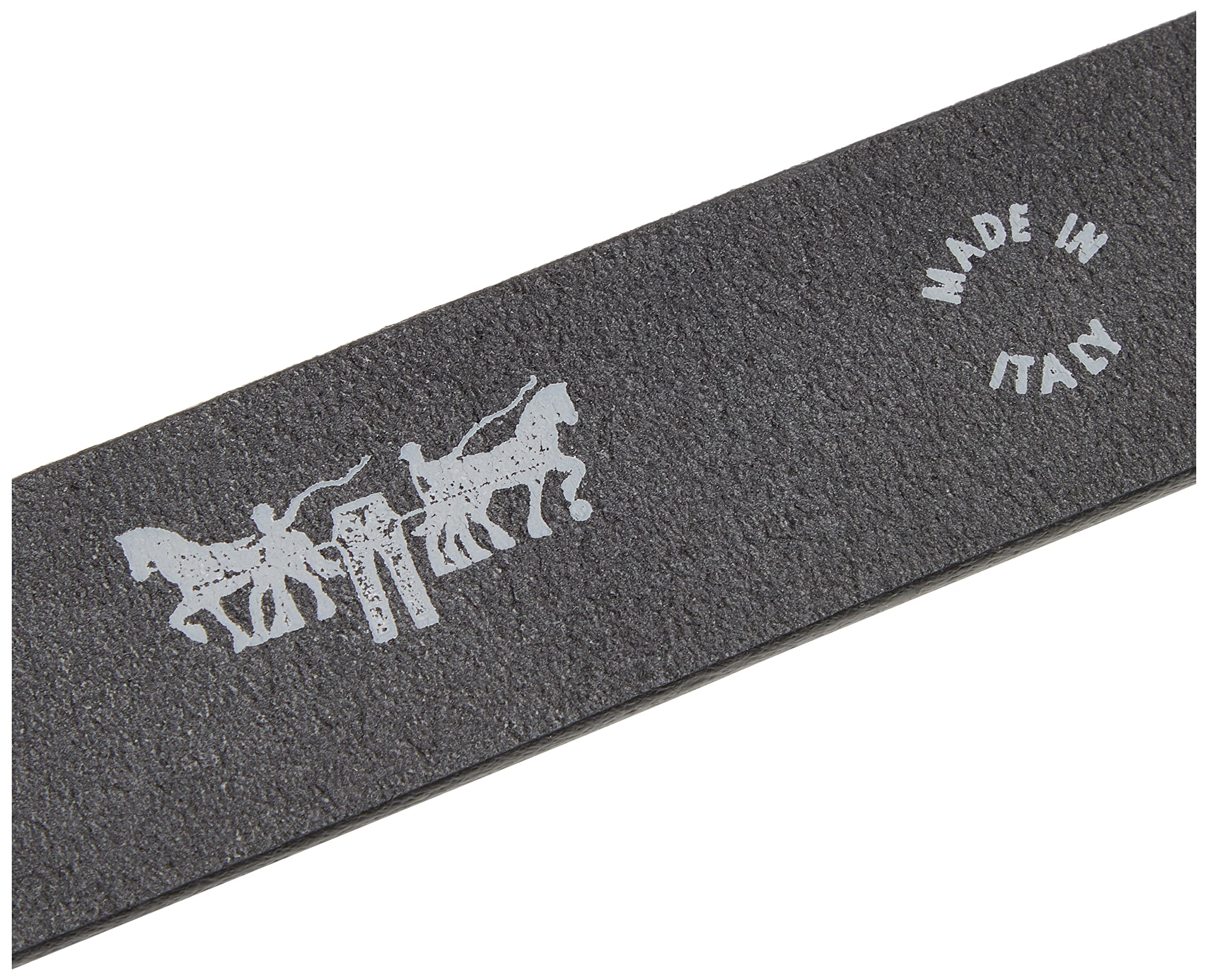 Levi's Men's Genuine Leather Belt - Black, Size 31 Inches - Classic Casual & Business Wear Accessory for Jeans, Chinos & Dress Pants