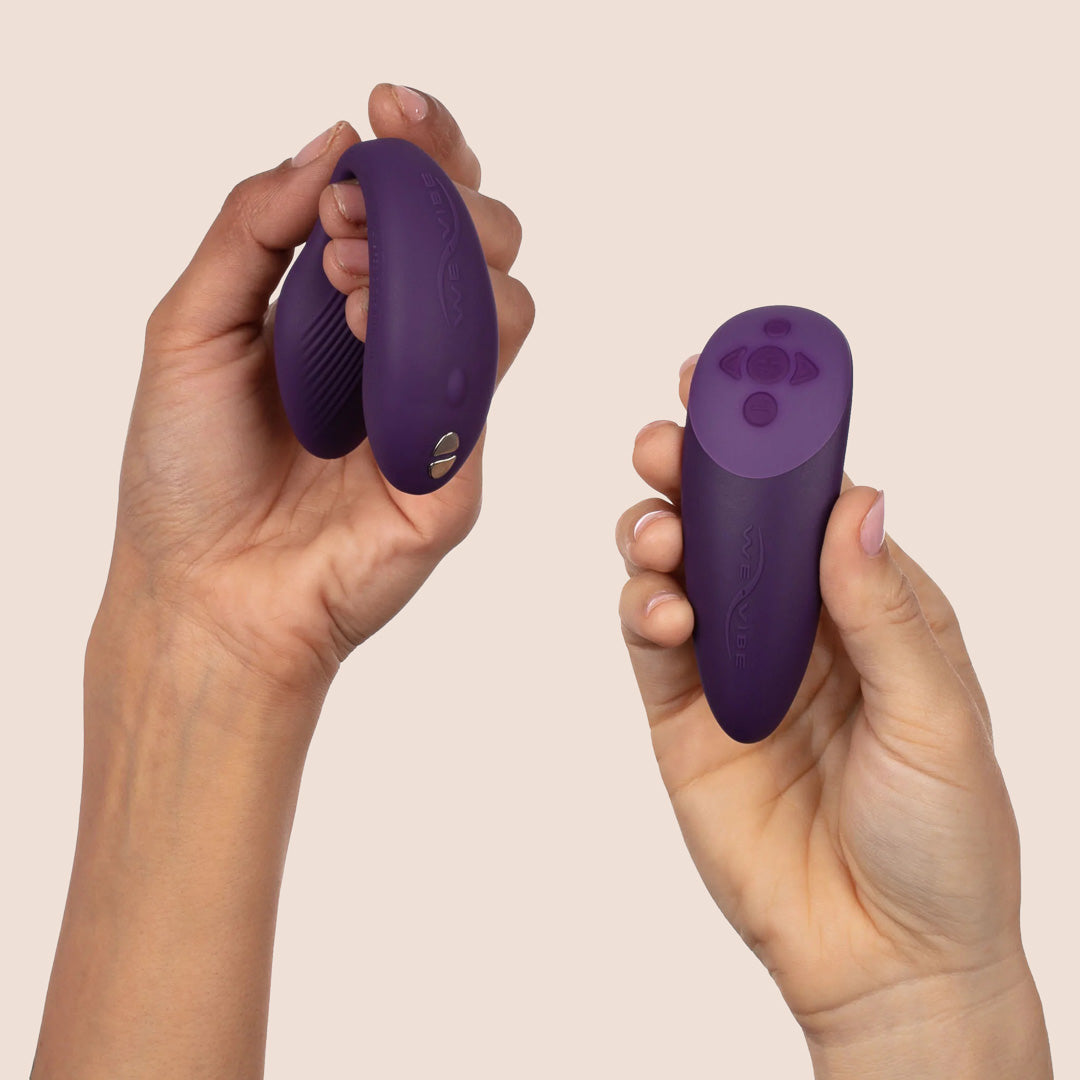 We Vibe Chorus Couples Vibrator - Hands-Free Dual Stimulation for Clitoral & G-Spot Pleasure | Perfect for Couples Play & Solo Use