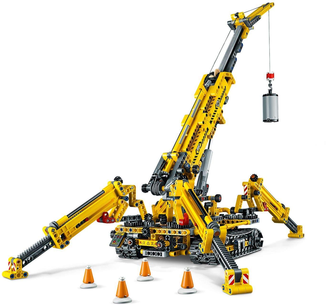 LEGO 42097 Technic Spider Crane Construction Toy Set – Retired by Manufacturer – Perfect for Collectors & Model Building Enthusiasts