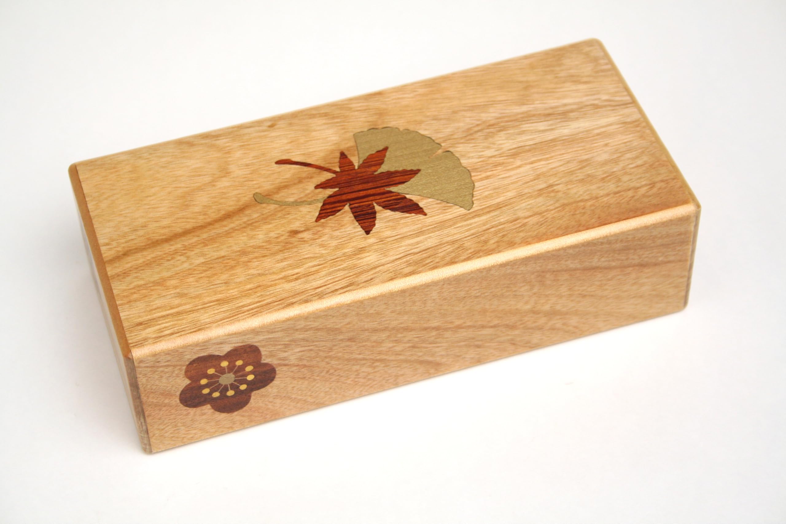 Japanese Puzzle Box 7 Steps Yui - Traditional Wooden Brain Teaser Gift for Adults & Kids - Perfect for Stress Relief, Home Decor, and Unique Gifts
