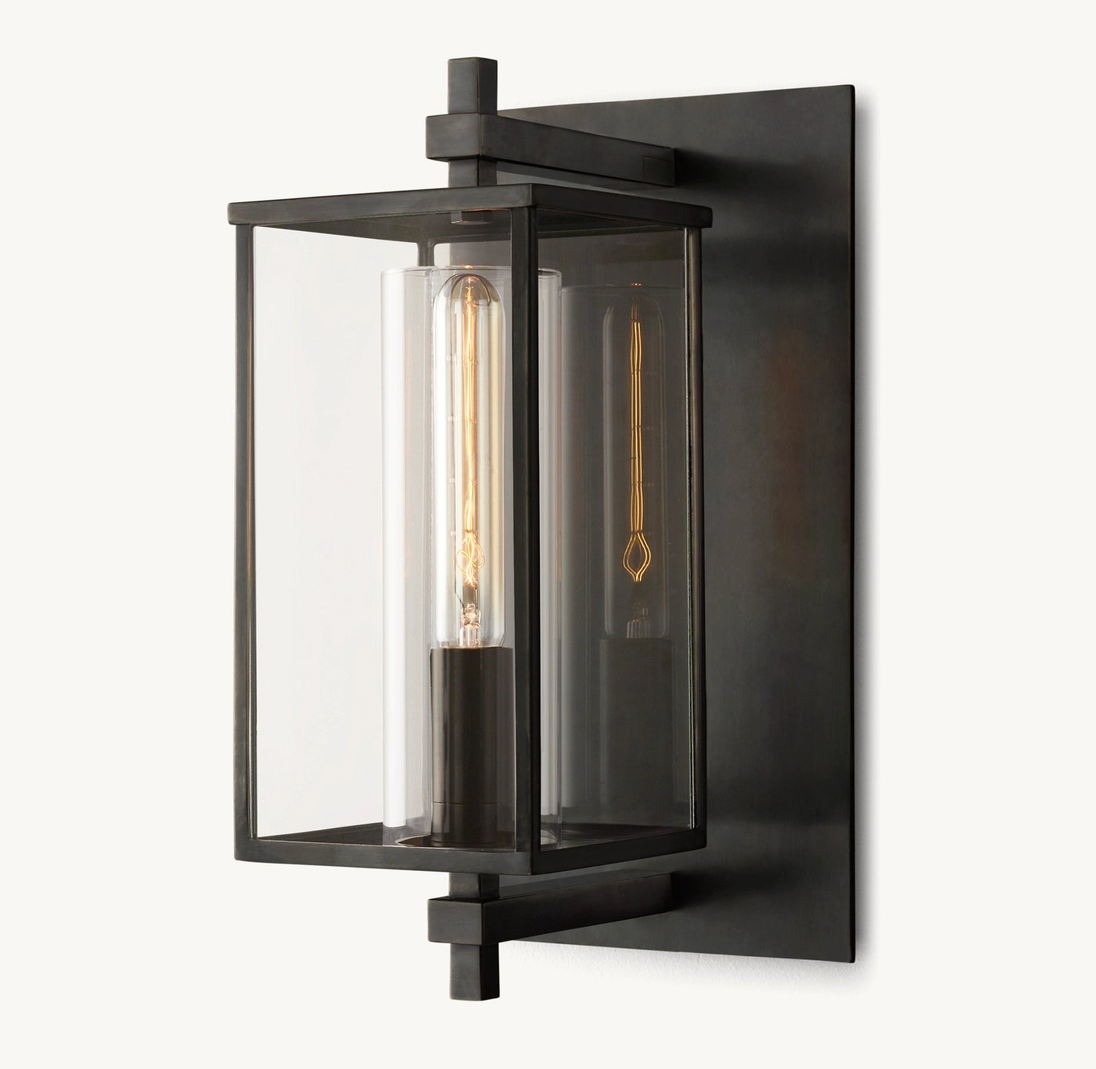 Devaux Modern Square Wall Sconce - Sleek LED Light Fixture for Bedroom, Living Room & Hallway - Energy Efficient Indoor Lighting Solution