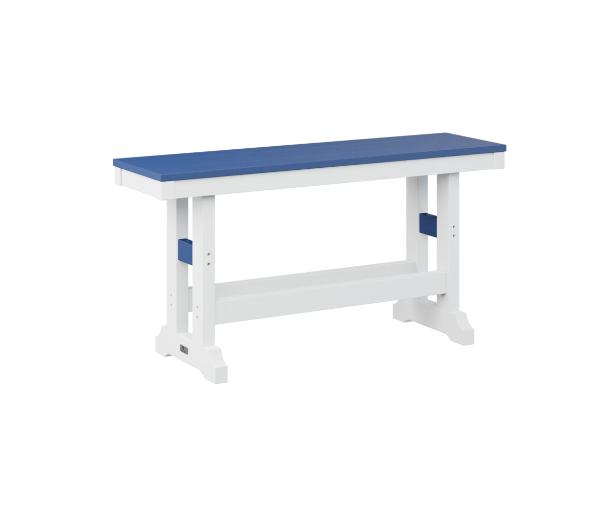 Berlin Gardens Garden Classic 44-Inch Counter Height Bench - Outdoor Dining & Bar Stool for Patio, Deck, or Backyard