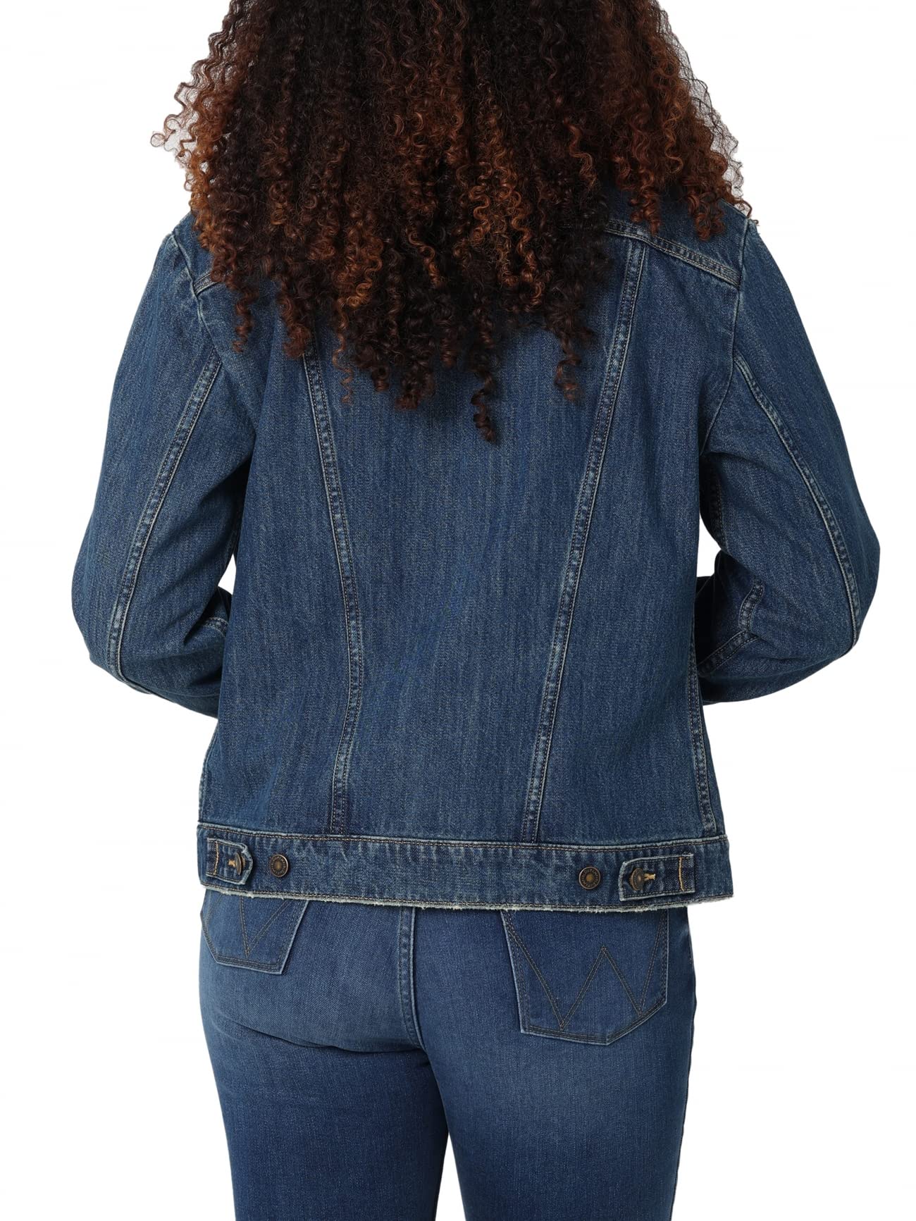 Wrangler Women's Memory Maker Jacket - Lightweight Denim Jacket for Casual Wear, Outdoor Activities & Travel | Comfortable & Stylish Women's Outerwear