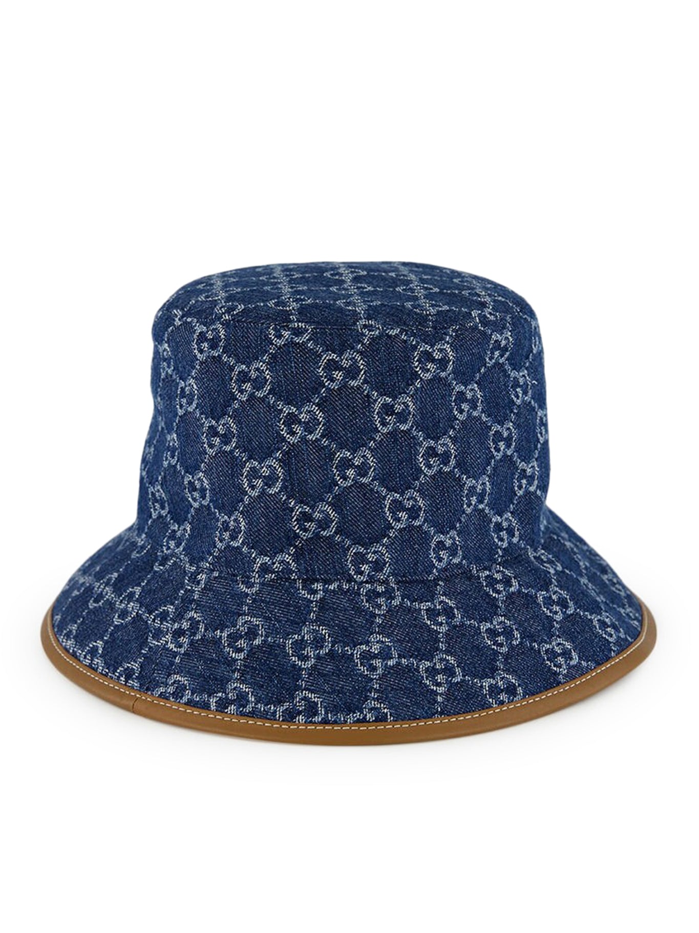 Gucci GG Monogram Denim Bucket Bag - Stylish Designer Shoulder Bag for Women | Perfect for Casual Outings, Shopping & Travel