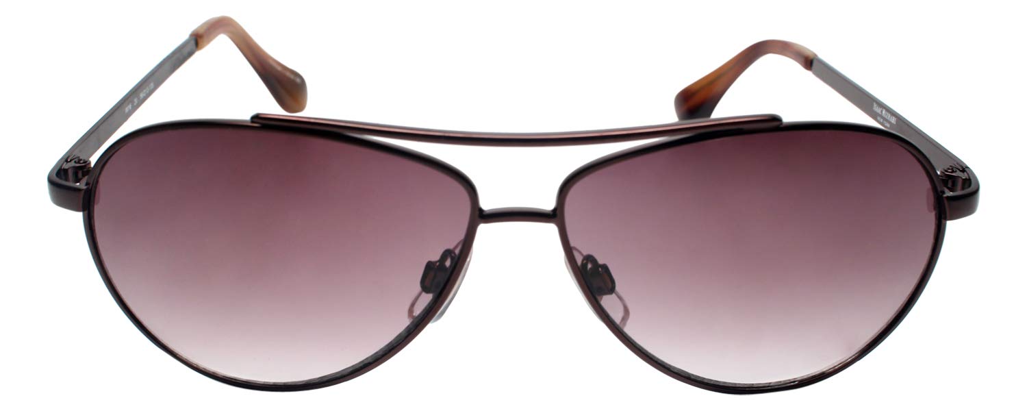 Isaac Mizrahi Men's Aviator Sunglasses - 16-20 Size, UV Protection, Polarized Lenses for Driving, Travel & Outdoor Activities