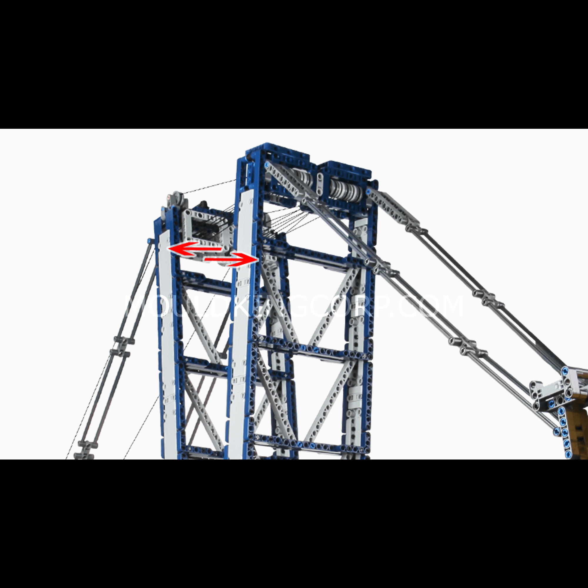 Mould King 17006 Remote Control Bucket Wheel Excavator Building Kit - 4588 Piece Construction Set for Adults & Teens | STEM Educational Toy, Engineering Model for Mining Simulation & Collector's Display