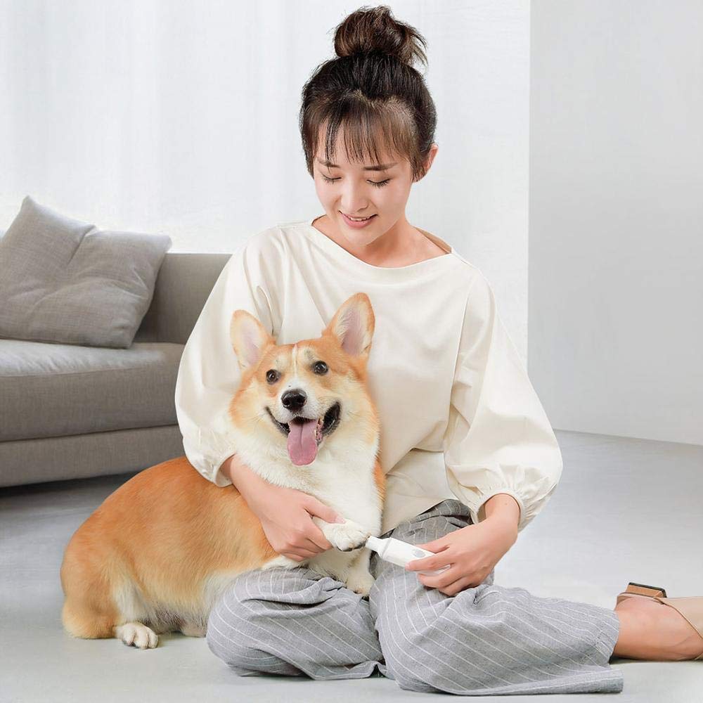 **Pawbby Electric Pet Nail Grinder for Dogs & Cats - Safe & Quiet Nail Clippers & Trimmer - Professional Dog Grooming Tool for Smooth Claws (1Pc) - Perfect for Puppy, Small & Large Breeds at Home**