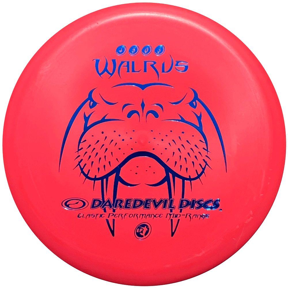 Daredevil Disc Golf Walrus (EP) Mid Range Disc - Perfect for Precision Throws and Mid-Range Gameplay