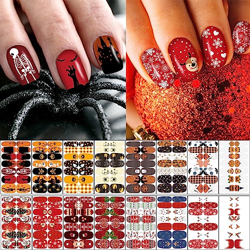 16 Sheets ，halloween & Christmas