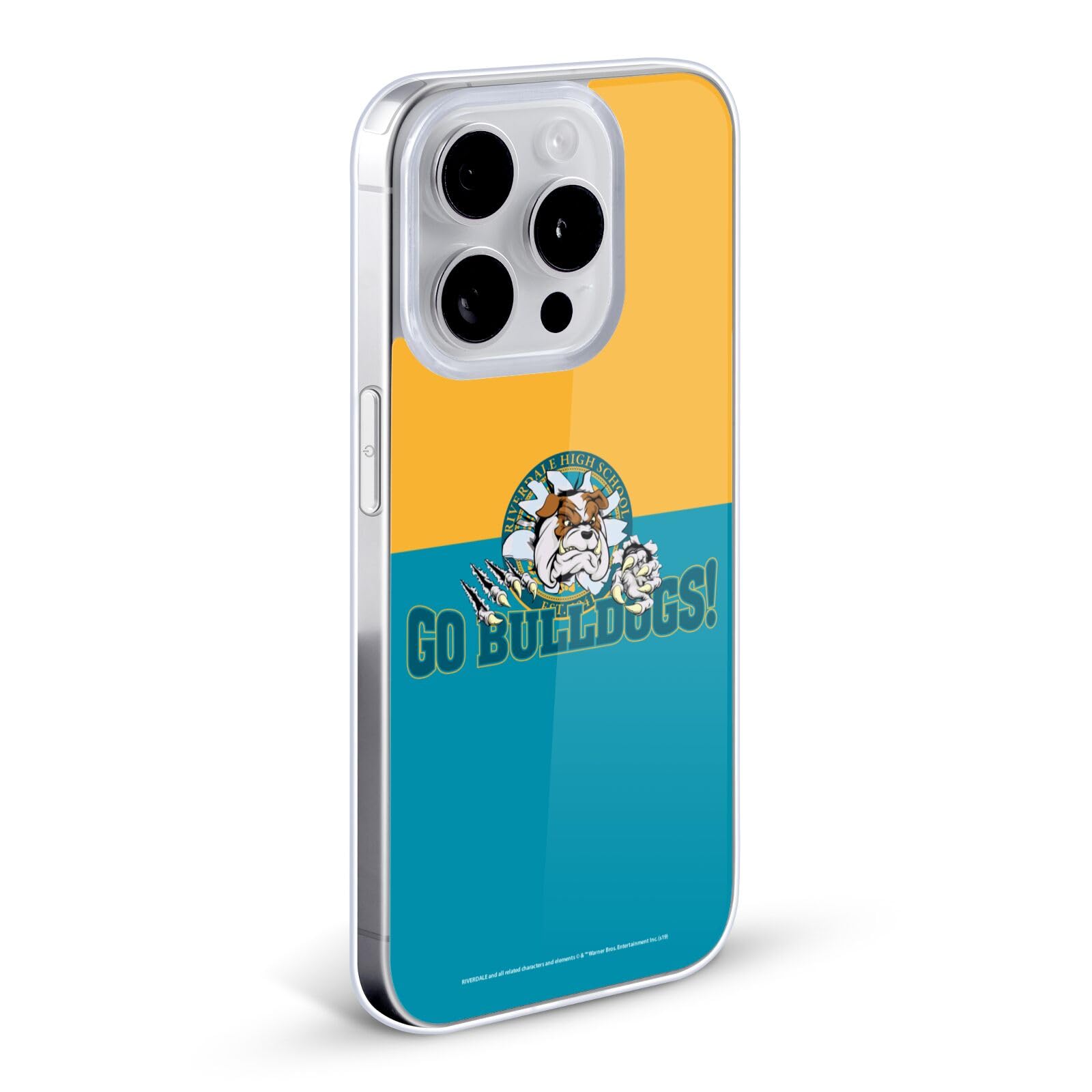 Head Case Designs Riverdale Go Bulldogs! iPhone 7 Plus/8 Plus Case - Officially Licensed Soft Gel Protective Cover for School, Sports & Fan Showcase