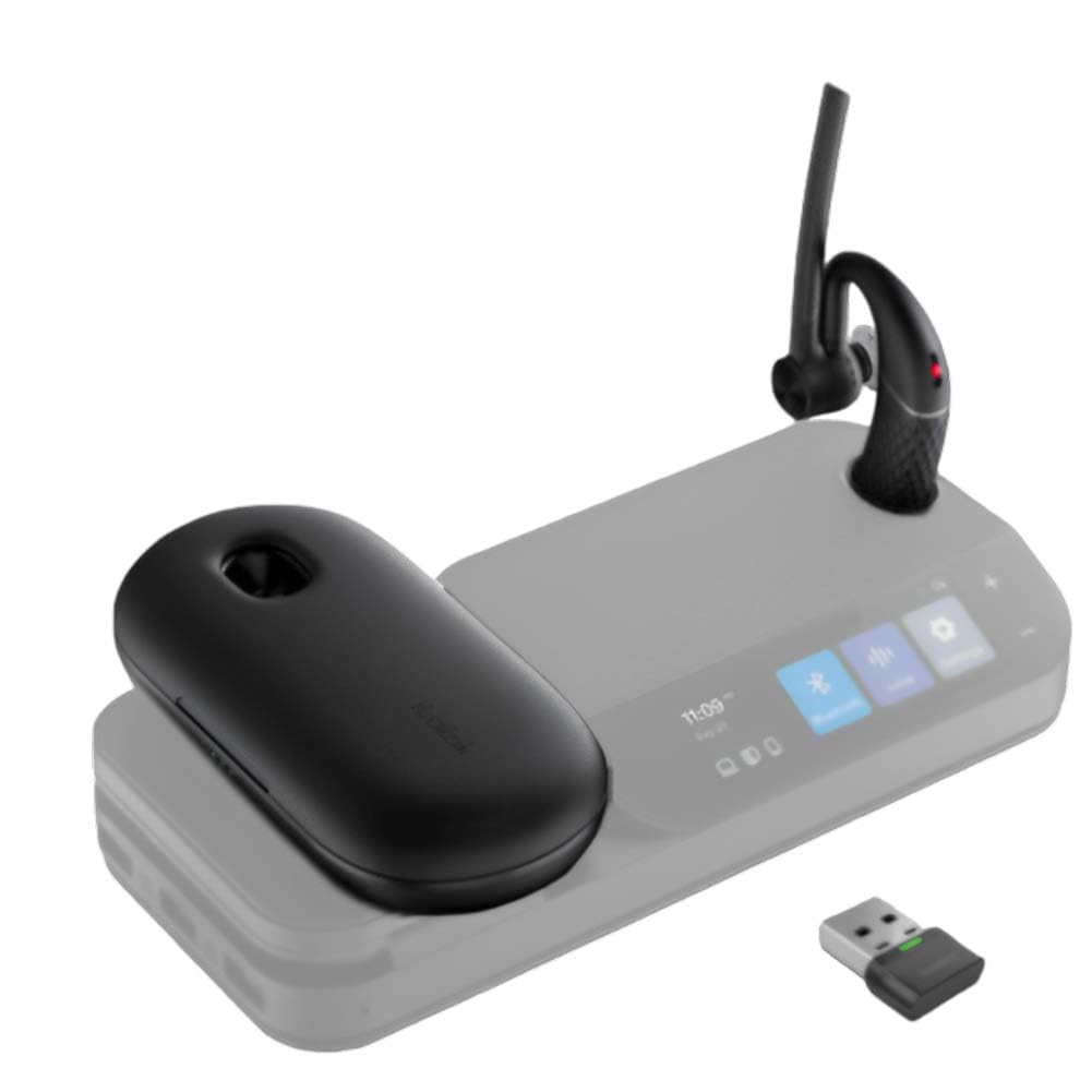Yealink BH71 Pro Mono Bluetooth Headset - Wireless Office Headset with Noise Cancellation for Business Calls, Remote Work & Online Meetings